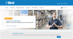 Desktop Screenshot of biral.eu